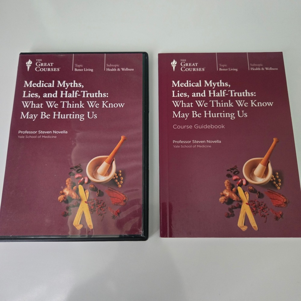 The Great Courses Medical Myths Lies and Half-Truths 4 DVD Set Steven Novella